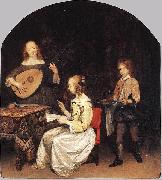 The Concert, Gerard ter Borch the Younger